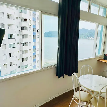 Pe Na Areia E Vista Mar Apartment Sao Vicente  Exterior photo